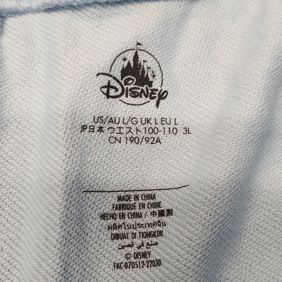 Disney Men's Light Blue Donald Duck Comic Strip Cotton Blend Flat Front Shorts3X - Picture 5 of 6